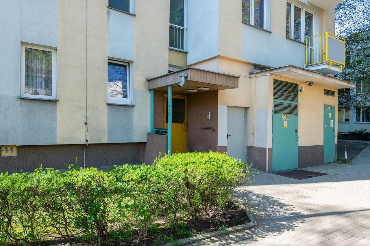 Maklakiewicza 17 - 700M Od Szpitala Mswia - 4Km Do Lotniska Chopina - Maly Balkon - Piekny Widok Na Centrum Warszawy Warsawa Bagian luar foto